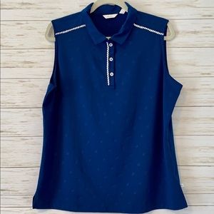 Lady Hagen Bon Voyage Polo Golf Top (NWT)